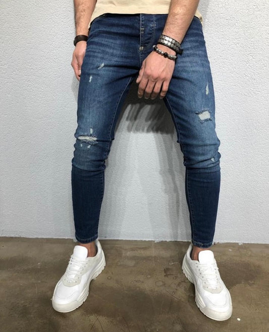 DC Quirky Blue Rugged Jeans