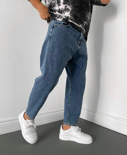 DaCovet Sassy Blue Baggy Jeans