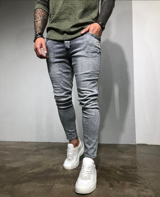 DaCovet British Grey Jeans