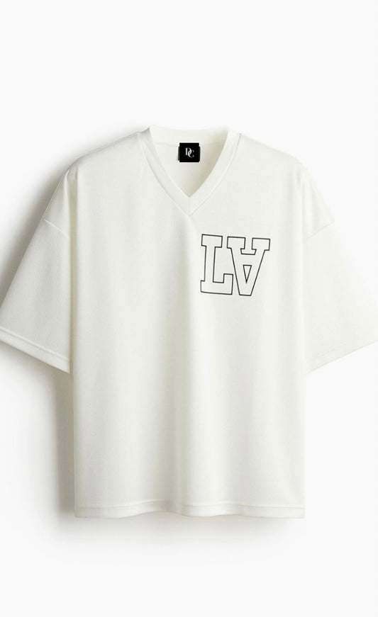 DC LA White Over-Size Tee