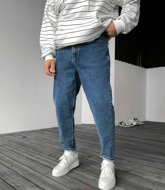 DaCovet Blue Baggy Jeans