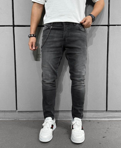 DaCovet Blackish Grey Jeans