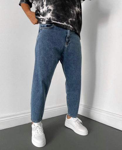 DaCovet Sassy Blue Baggy Jeans