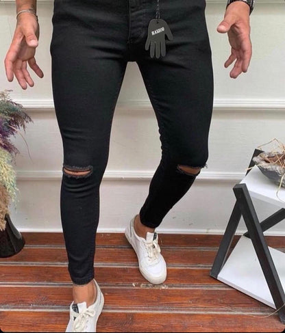 DC Black knee cut Jeans