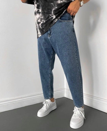 DaCovet Sassy Blue Baggy Jeans