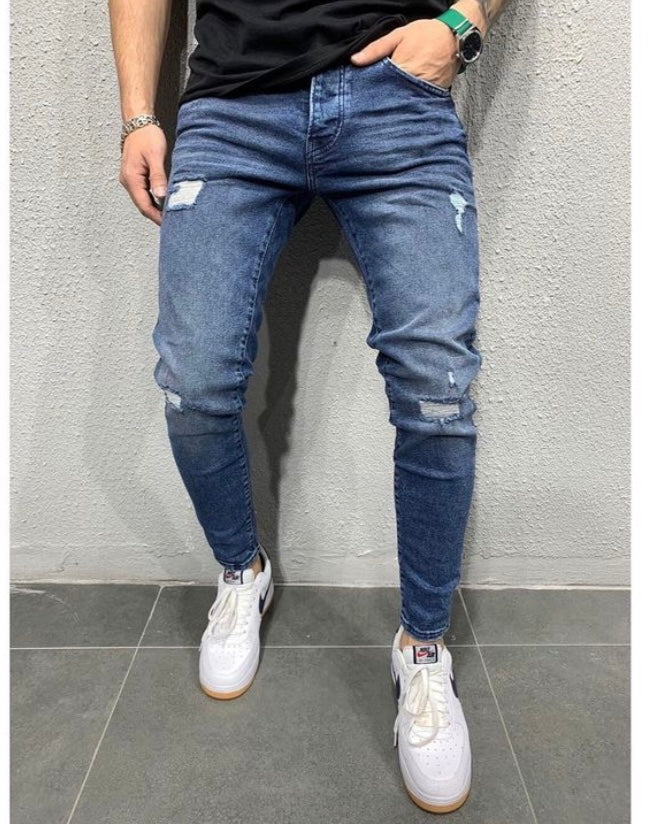 DaCovet blue rugged Jeans