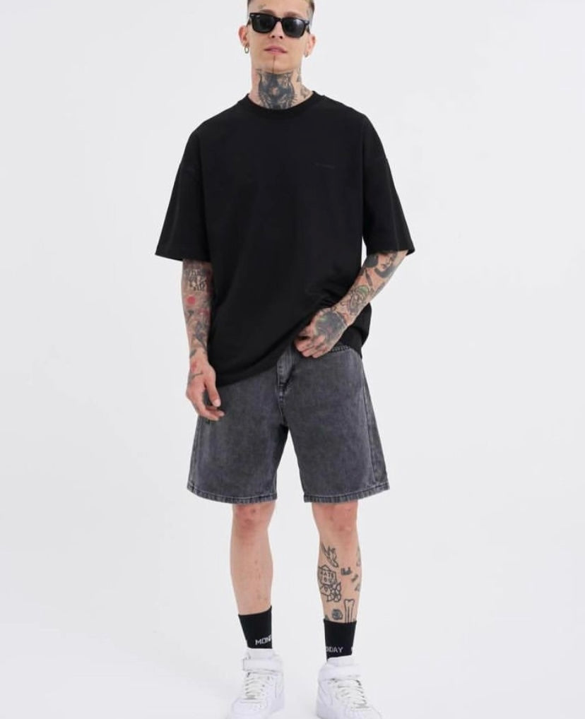 DC Basic Black Over-Size Tee