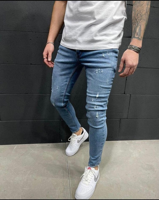 DC Light Blue Distressed Jeans