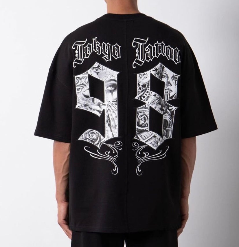DC Tokyo Tattoos Over-Size Tee