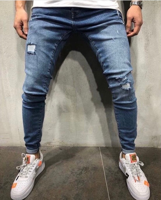 DC Light Blue Distressed Jeans